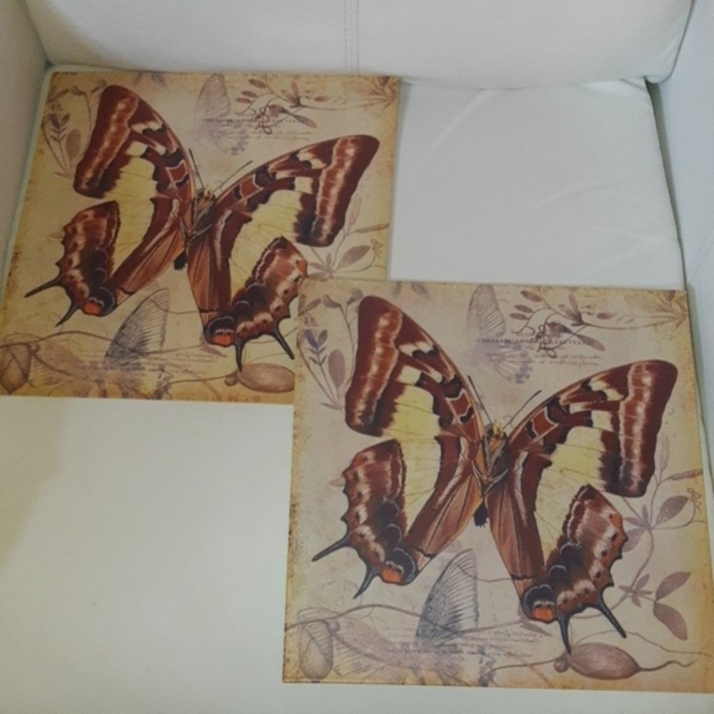 Tin Butterfly decor